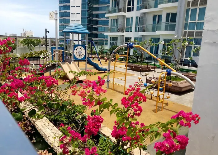 Mactan Newtown Deluxe 8 Boulevard Ocean View Appartement *